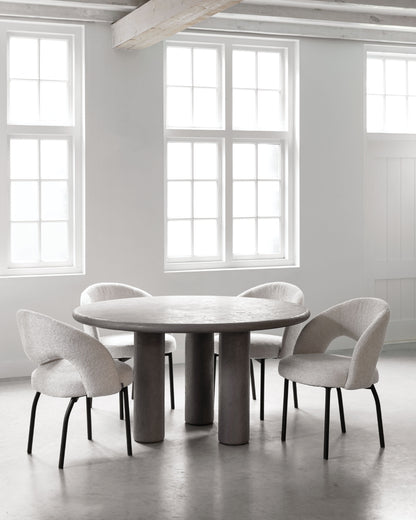 DTP Home Scala Eettafel Rond Clio Dusk Ø140cm - Eetkamertafel - DTP Home - livinglovely.nl