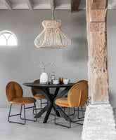 DTP Home Timeless Black Eettafel Shape Rond 150cm - Eetkamertafel - DTP Home - livinglovely.nl