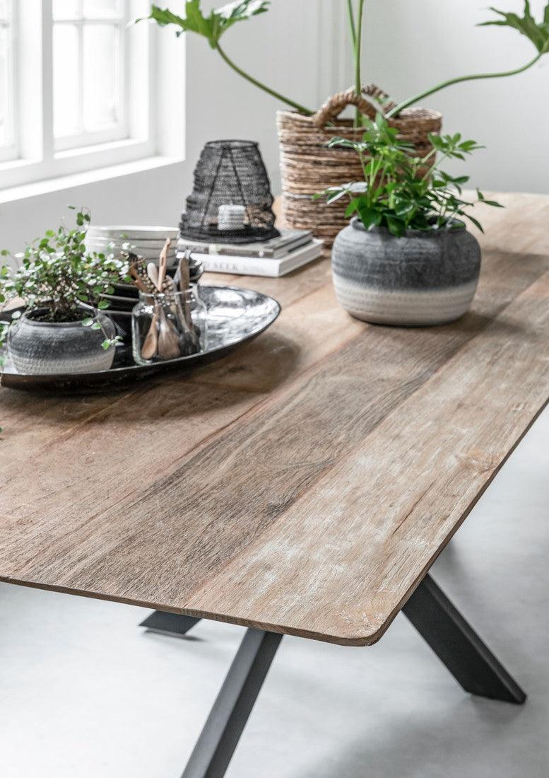 DTP Home Timeless Eettafel Curves 260cm - Eetkamertafel - DTP Home - livinglovely.nl