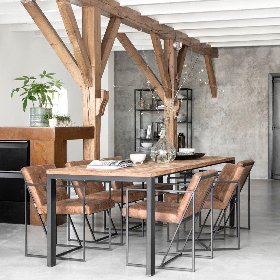 DTP Home Timeless Eettafel Tracks 250cm - Eetkamertafel - DTP Home - livinglovely.nl