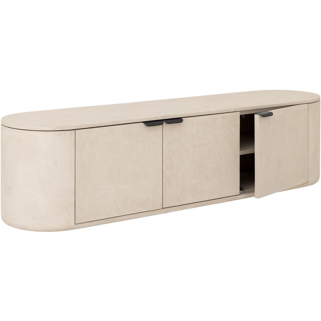 DTP Home TV-Möbel Scala Loft Hängend Mortex Sand Medium 170cm