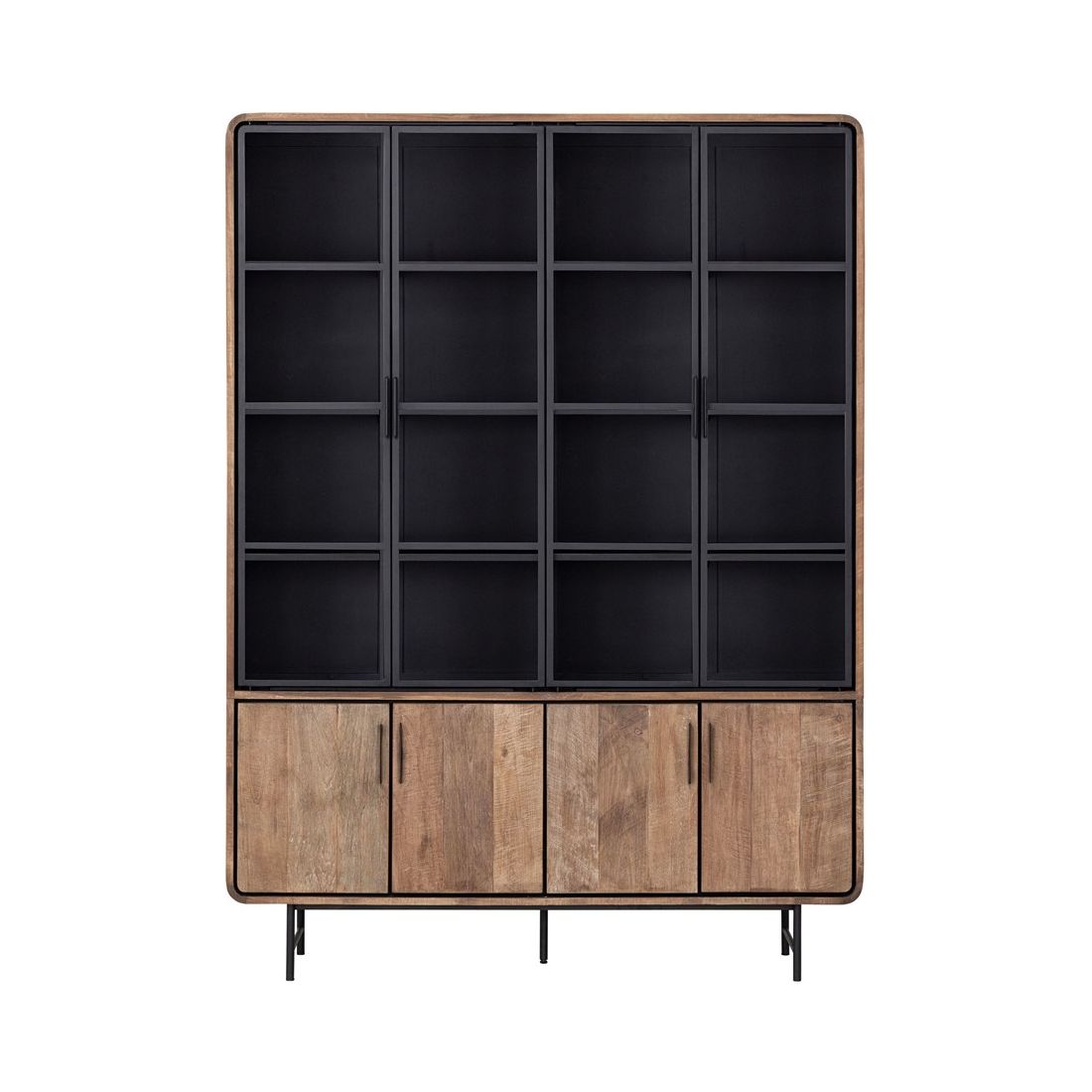 DTP Home Vitrinenschrank Evo Large 2x4 Türen