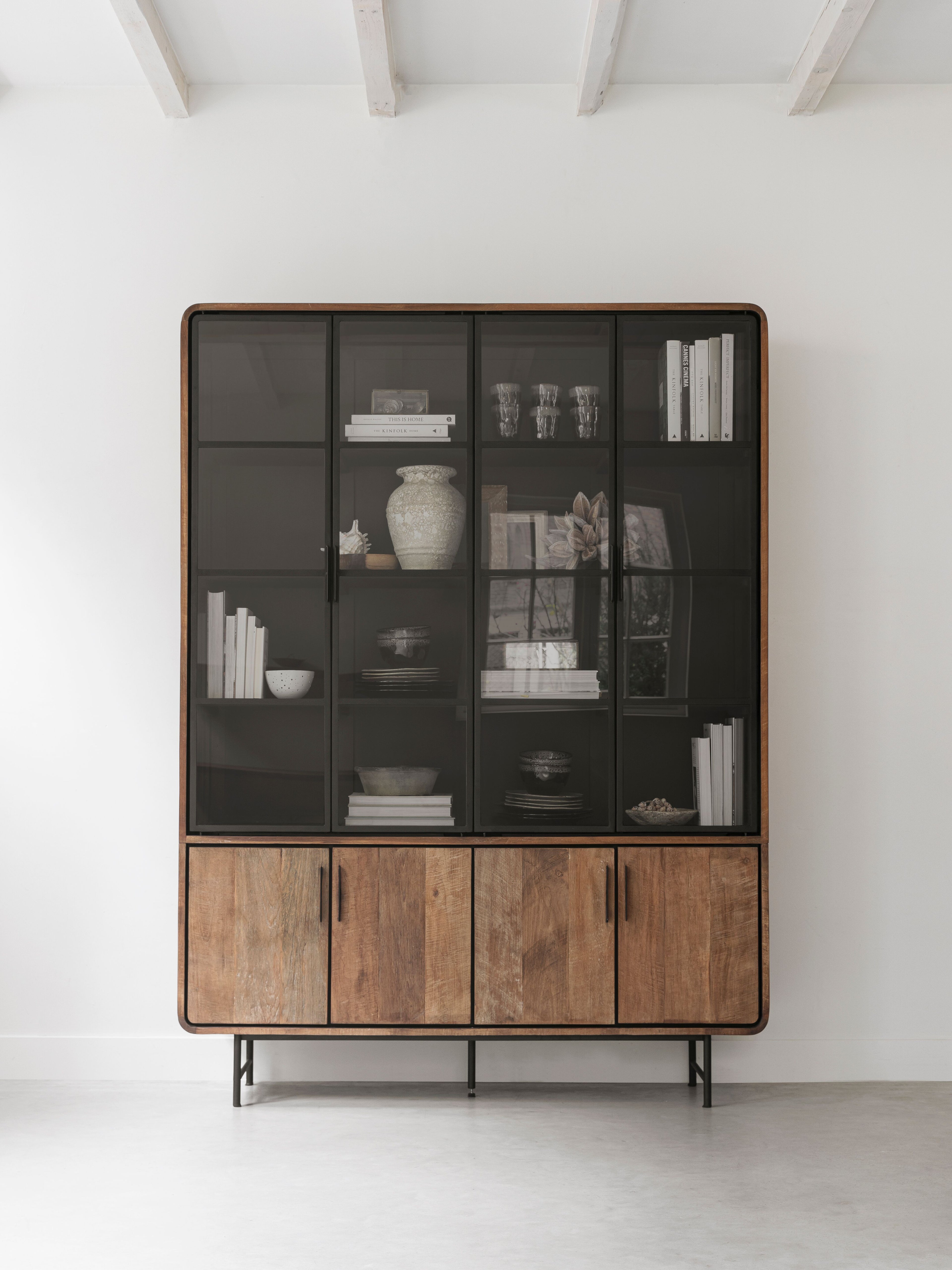 DTP Home Vitrinekast Evo Large 2x4 Deurs