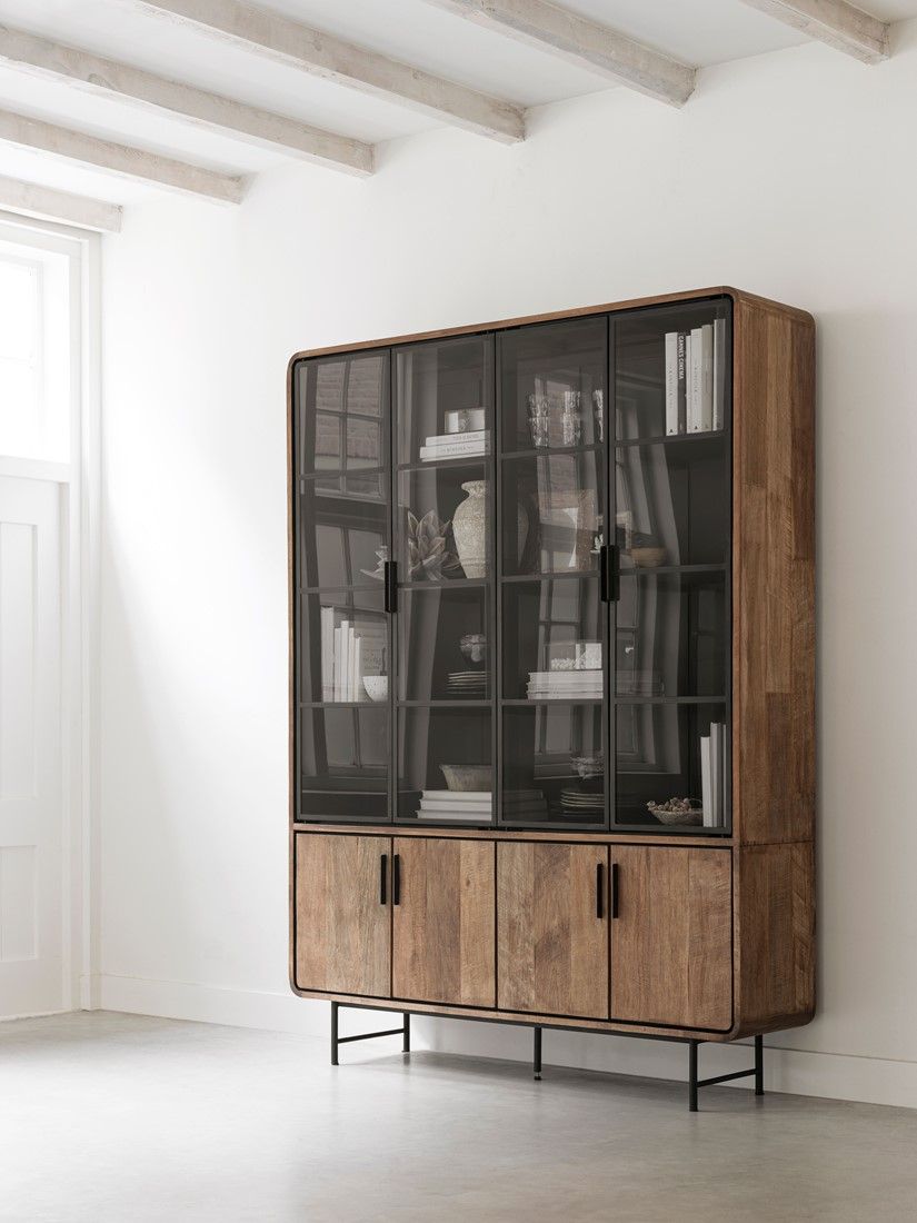 DTP Home Vitrinenschrank Evo Large 2x4 Türen