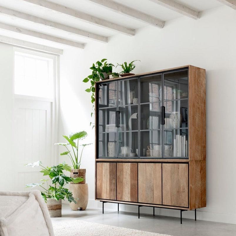 DTP Home Vitrinekast Metrpole Large - Vitrinekast - DTP Home - livinglovely.nl