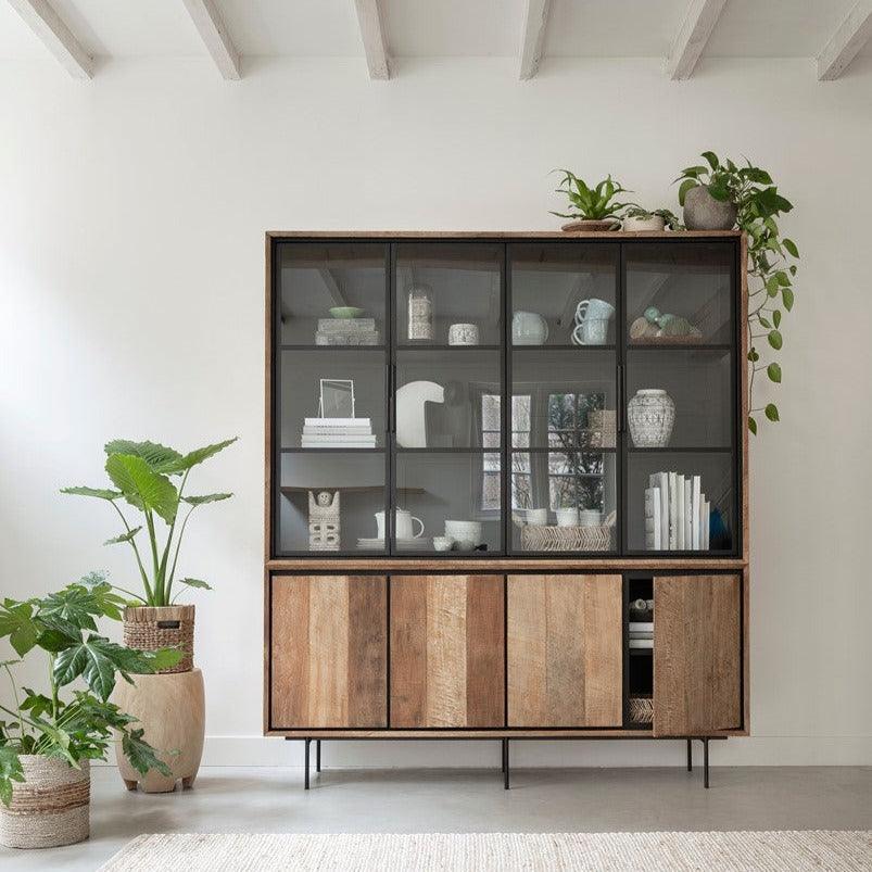 DTP Home Vitrinekast Metrpole Large - Vitrinekast - DTP Home - livinglovely.nl