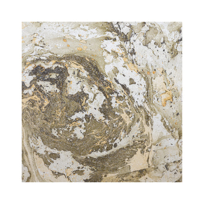 Eaven Green Marble Look Glass Mozaic Wall Panel 90x90cm PTMD - Wandpaneel - PTMD - livinglovely.nl