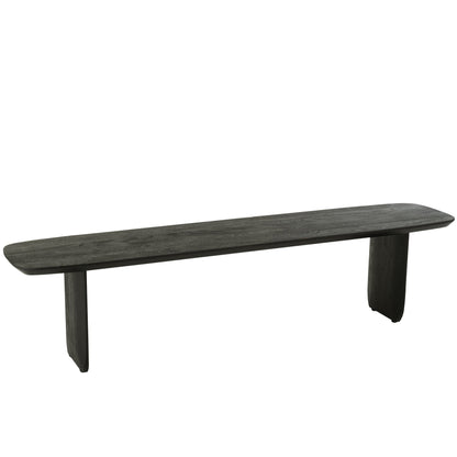 Eetkamerbank Acaciahout Zwart 190cm J-Line