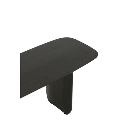 Eetkamerbank Acaciahout Zwart 190cm J-Line