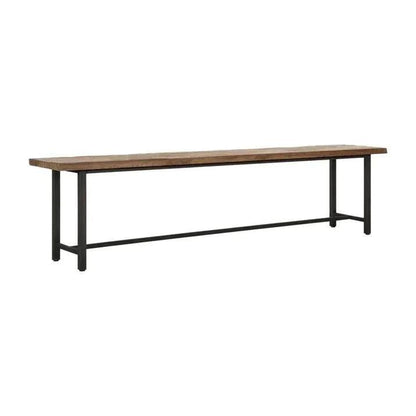 Naturel teakhouten eetbank 215cm Timeless collectie DTP Home
