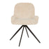 Leander eetkamerstoel van PTMD in zachte beige Hair stof