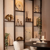 Leander eetkamerstoel Hair beige van PTMD in een licht interieur