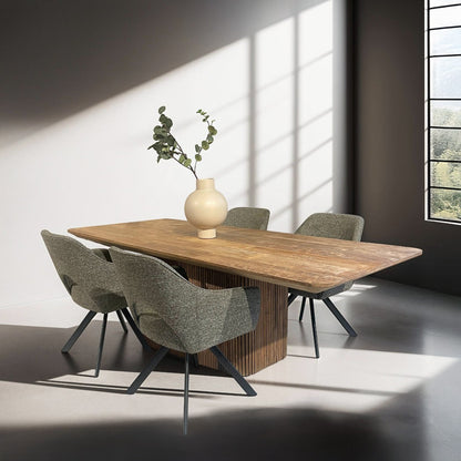 Livingfurn Helen eetkamerstoel Turtle, set van twee