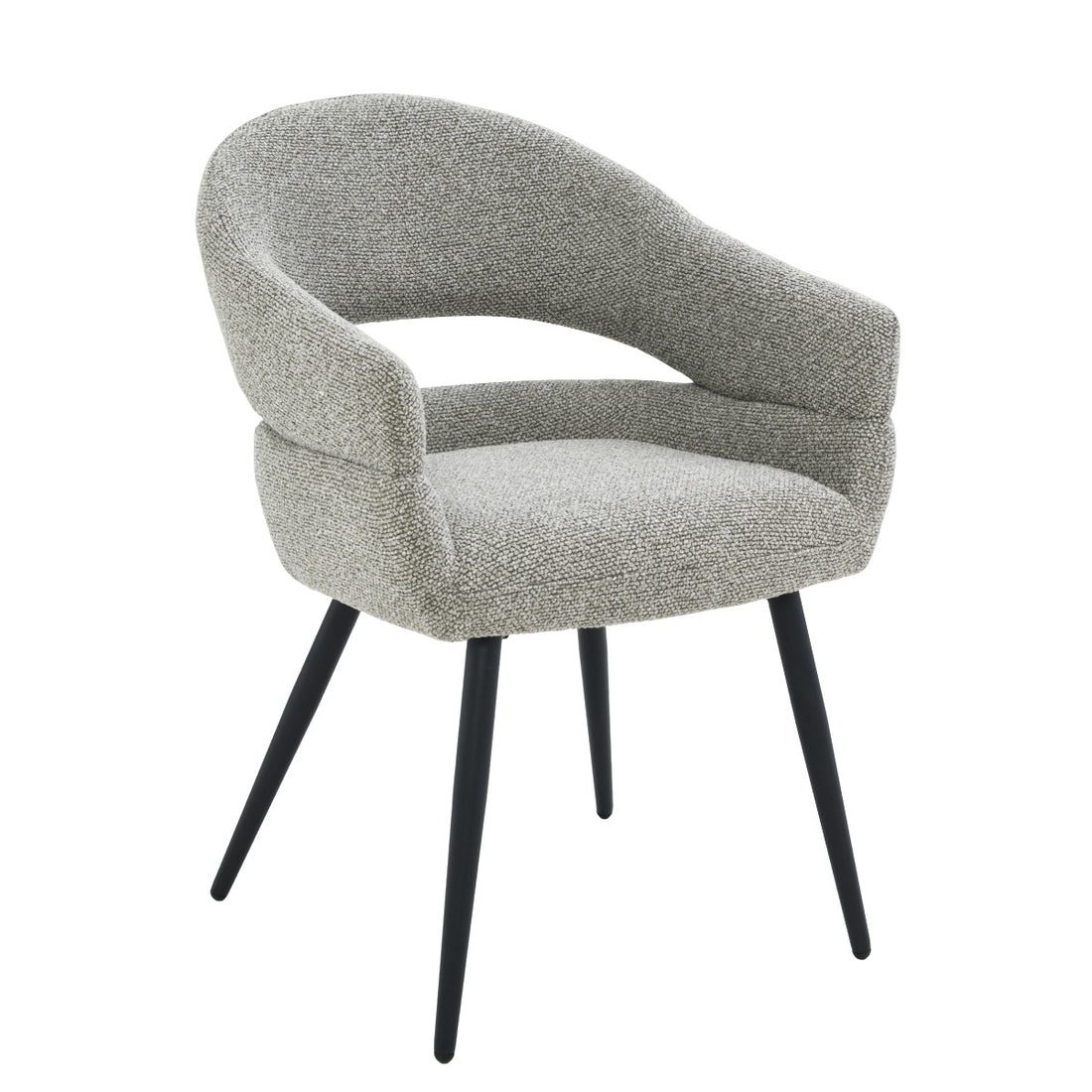 Eetkamerstoel Megan Taupe Set van 2 van Livingfurn