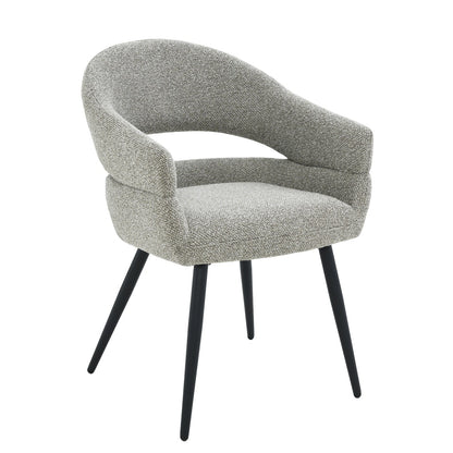 Eetkamerstoel Megan Taupe Set van 2 van Livingfurn