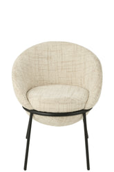 Esszimmerstuhl Napoli Beige- J-Line - Esszimmerstuhl - J-Line - livinglovely.de