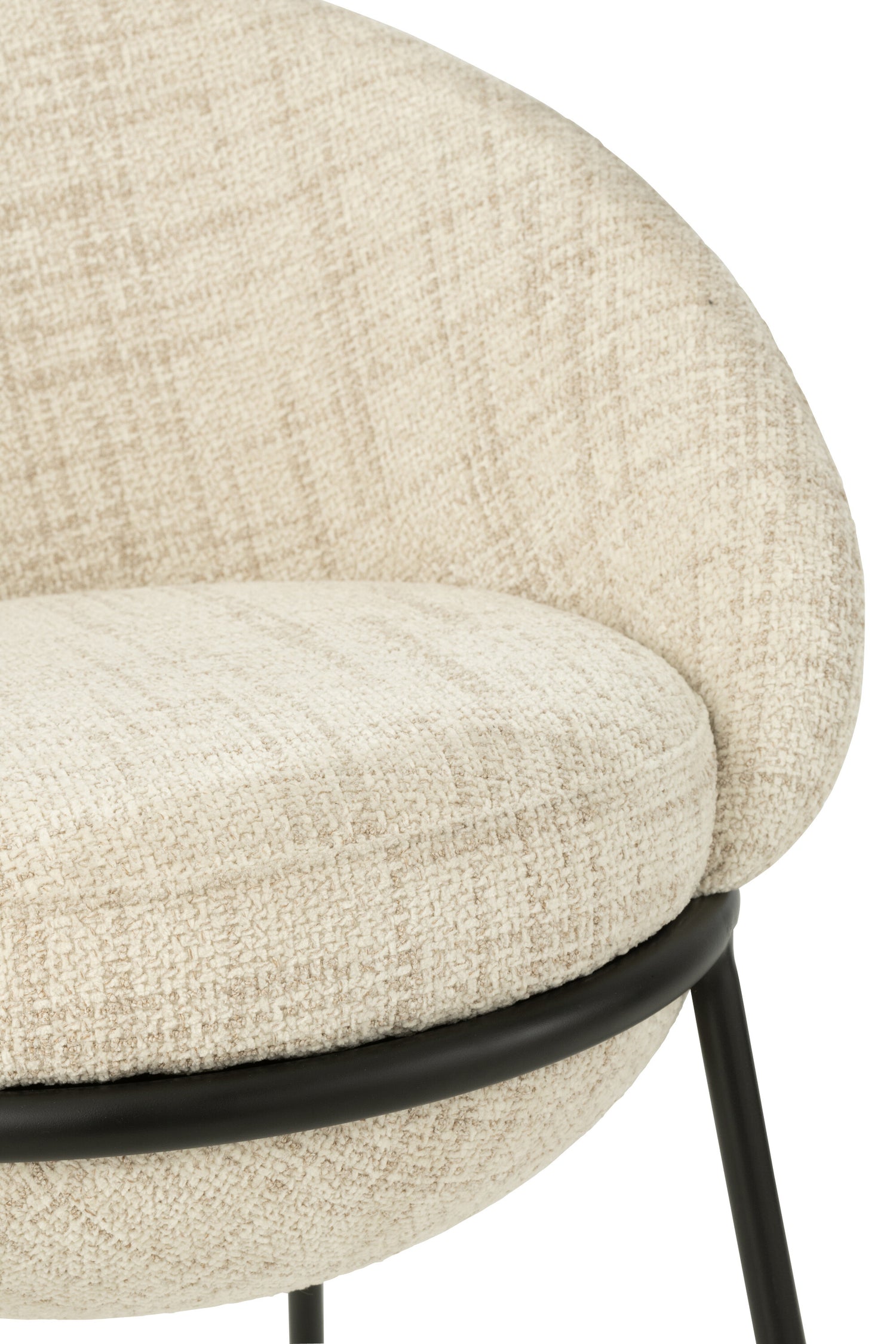 Esszimmerstuhl Napoli Beige- J-Line - Esszimmerstuhl - J-Line - livinglovely.de