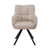 Tori eetkamerstoel van Livingfurn in salmon