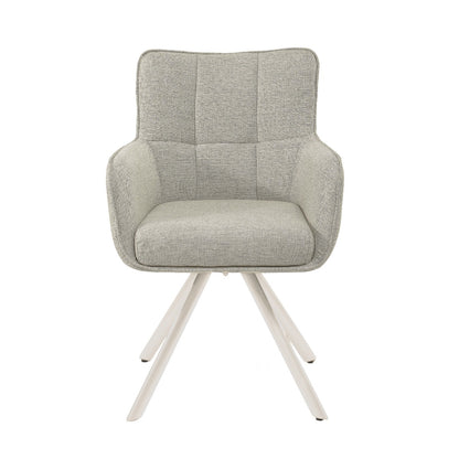 Tori eetkamerstoel van Livingfurn in sand natural