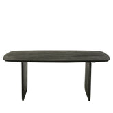 Eetkamertafel Acaciahout Zwart 190x100cm J-Line - Eetkamertafel - J-Line - livinglovely.nl