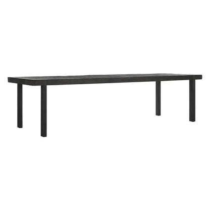 Zwarte eettafel 275cm Timeless Black collectie DTP Home
