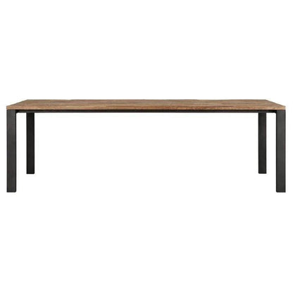 Eetkamertafel Timeless Tracks naturel teakhout 250cm DTP Home