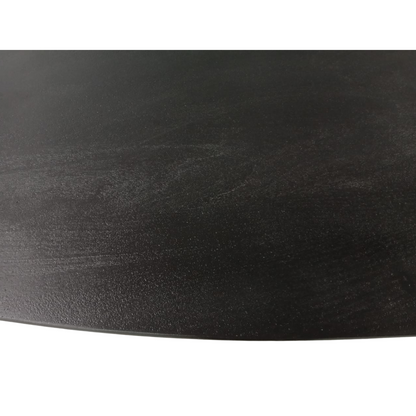 Zwarte eettafel Brandy van Starfurn, 210 cm lang en 100 cm breed