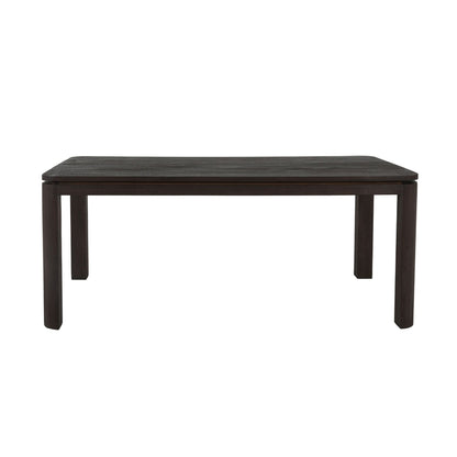 Eettafel Dallas Bruin van Starfurn, 240 bij 100 cm voor acht tot tien personen