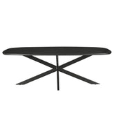 Eettafel Jesper Danish oval mangohout Kala 180cm van Livingfurn
