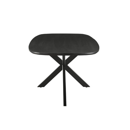 Eettafel Jesper Kala 180cm van de kopse kant gezien