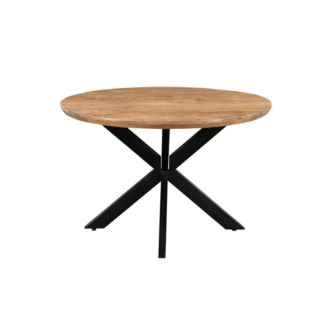 Ronde eettafel Jesper mangohout Pecan Ø120cm van Livingfurn