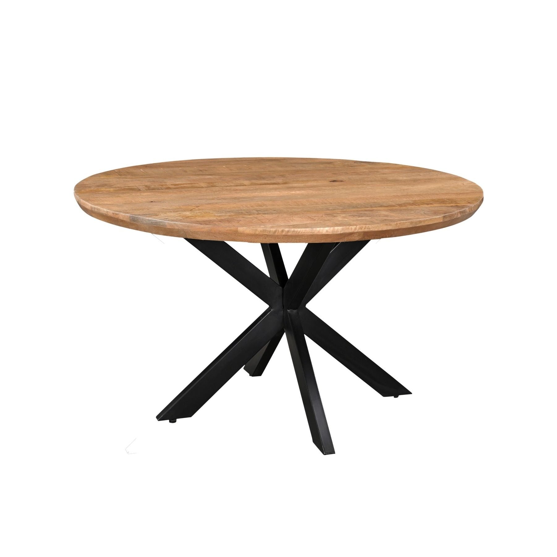 Ronde eettafel Jesper mangohout Pecan Ø150cm van Livingfurn