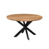 Ronde eettafel Jesper mangohout Pecan Ø150cm van Livingfurn