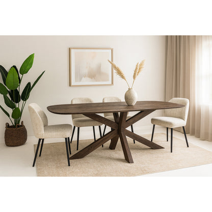 Livingfurn Lissabon eettafel 240cm, Malta
