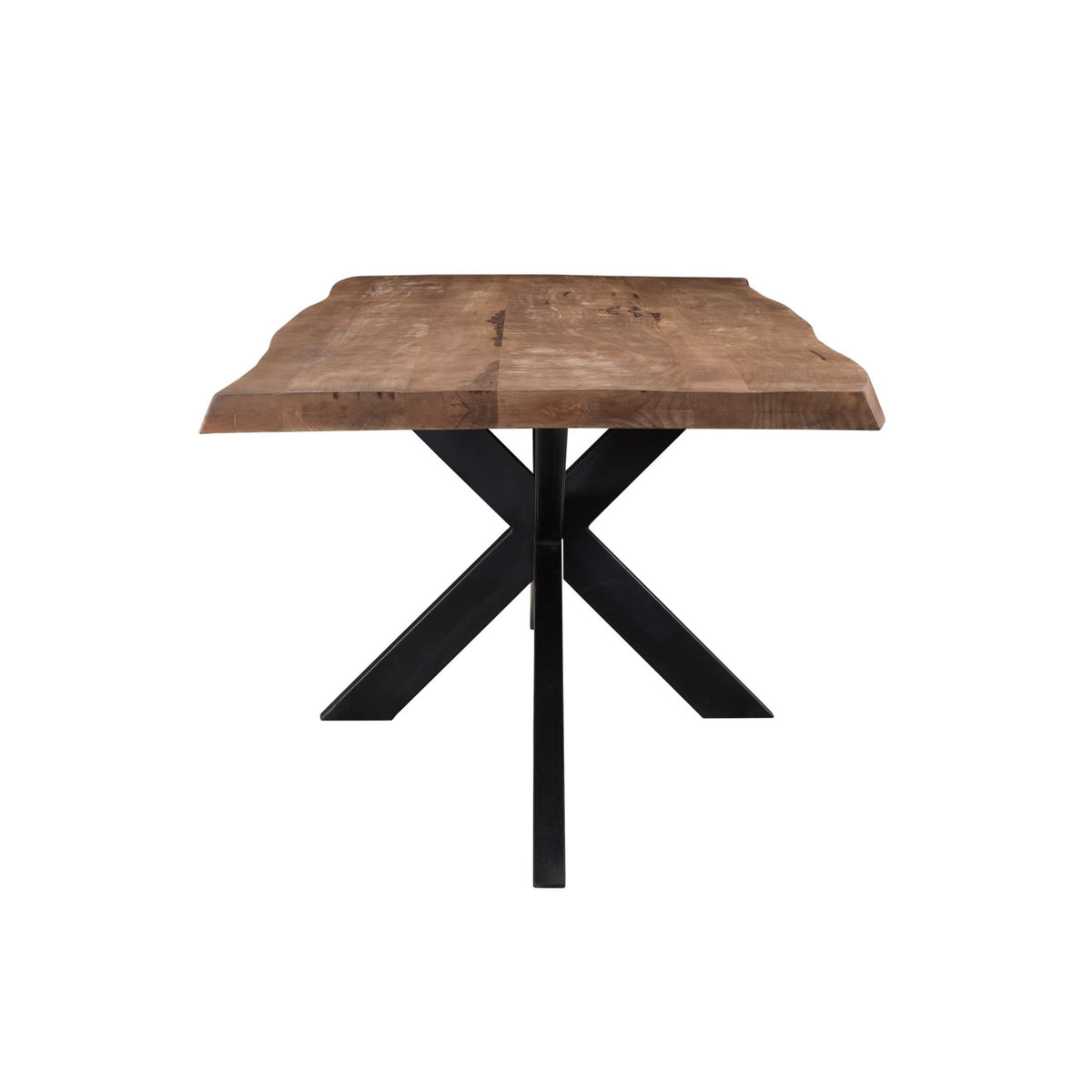 Eettafel Nairobi Tree Top 180cm met boomstamrand in Naturel
