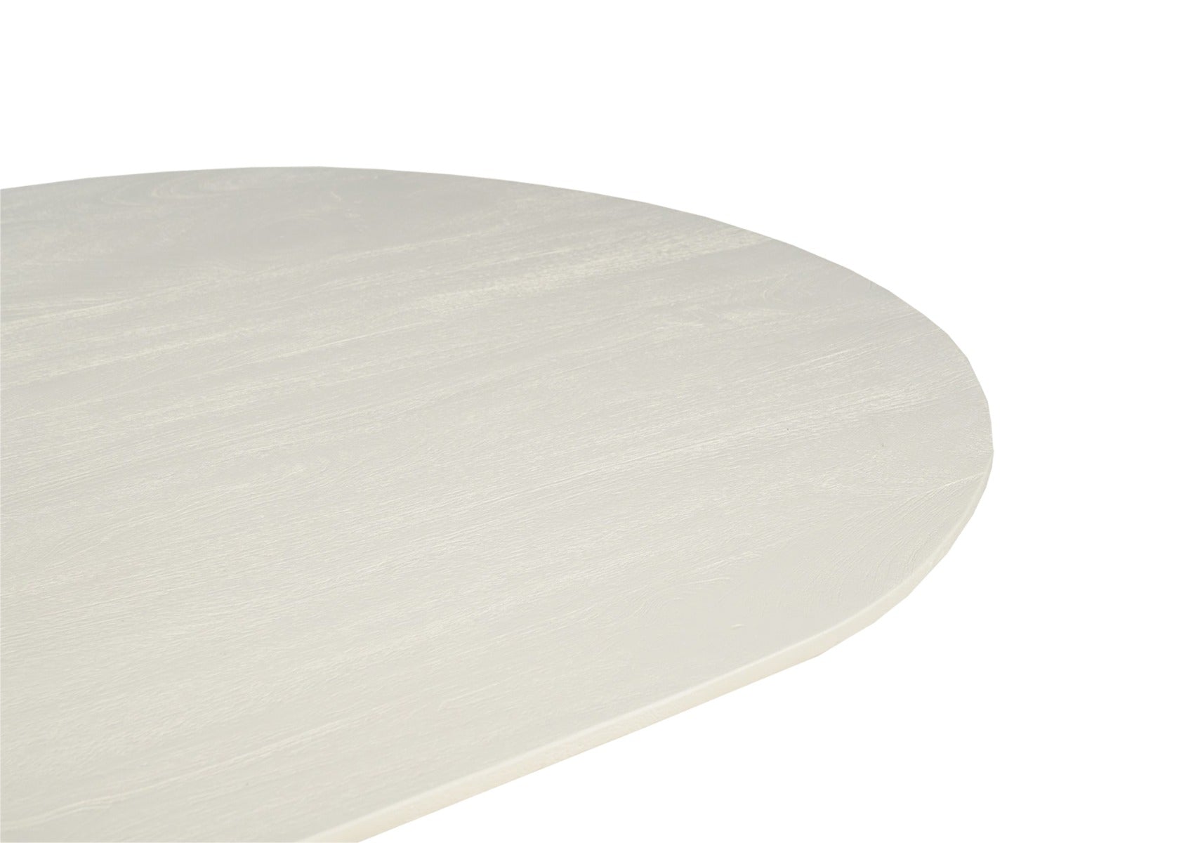 Eettafel Patrice 180cm met massief mangohouten blad van 30 mm