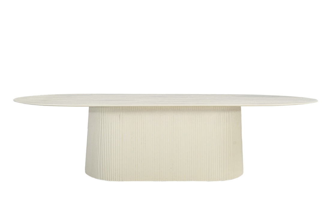 Eettafel Patrice 300cm in massief mangohout, L300cm x B110cm x H76cm