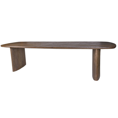 Eettafel Tyler 300cm met massief mangohouten blad van 30 mm