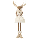 Eland Telescopisch Polyester Beige Large H160cm J-Line
