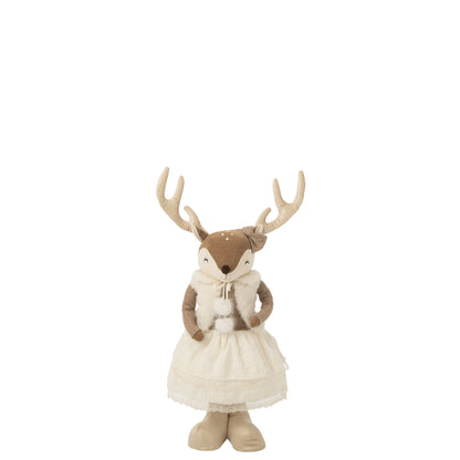 Eland Telescopisch Polyester Beige Large J-Line detail