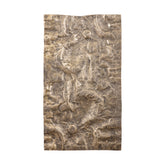 Eogan Gold Casted Alu Wall Panel Rough Rec PTMD - Wandpaneel - PTMD - livinglovely.nl