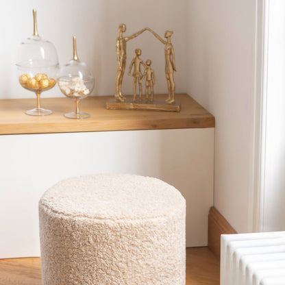 Familie Spelend Resine Goud - Beeld - J-Line - livinglovely.nl