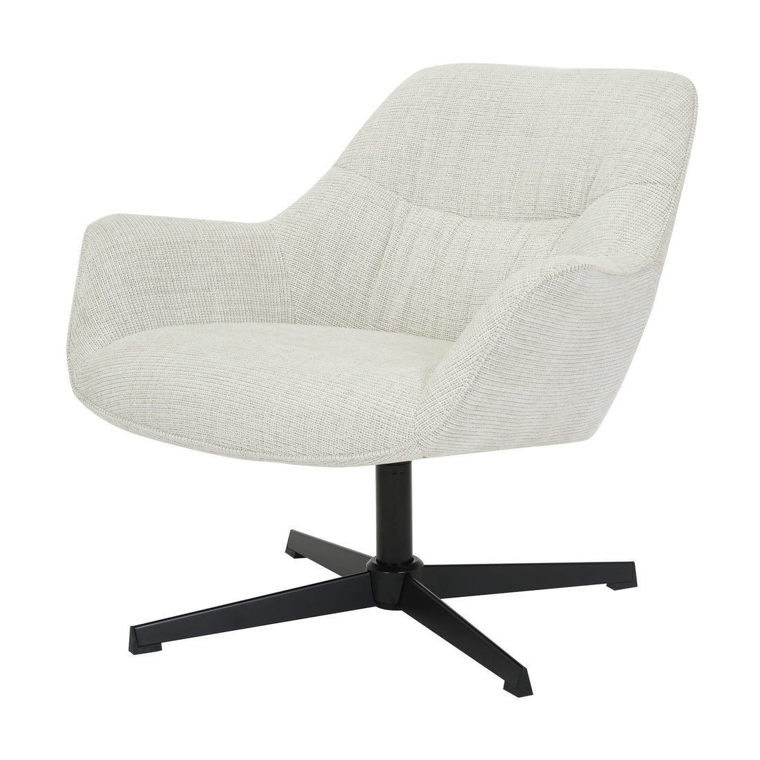 Fauteuil Daphne Greige van Livingfurn