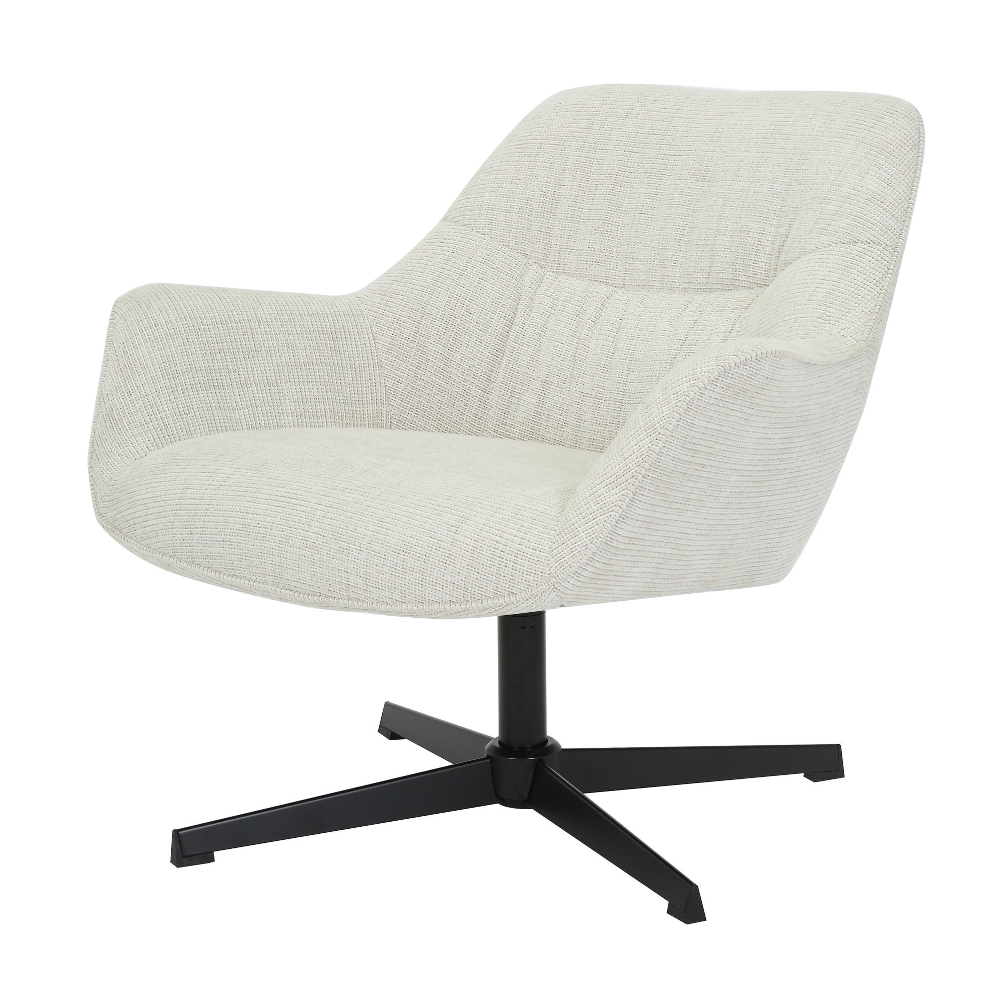 Fauteuil Daphne Greige van Livingfurn