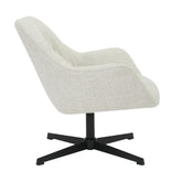 Daphne fauteuil van Livingfurn in greige