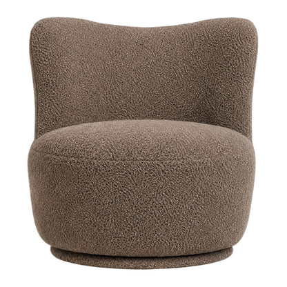 Fauteuil Dean draaifauteuil in beige stof van MUST Living