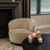 Fauteuil Filou Beige Eden 4 PTMD - Fauteuil - PTMD - livinglovely.nl