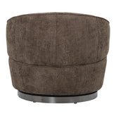 Fauteuil Filou Dark Brown Eden 8 PTMD - Fauteuil - PTMD - livinglovely.nl