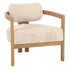 Fauteuil Kelly Luxor Sand met naturel frame MUST Living