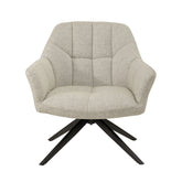 Draaibare fauteuil Tom Sand van Livingfurn, B74cm x D76cm x H79cm